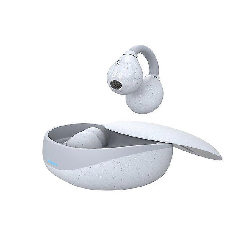 High-quality noise-cancelling Bluetooth headset with ultra-long battery life, open ear clip wireless headset for mobile phones