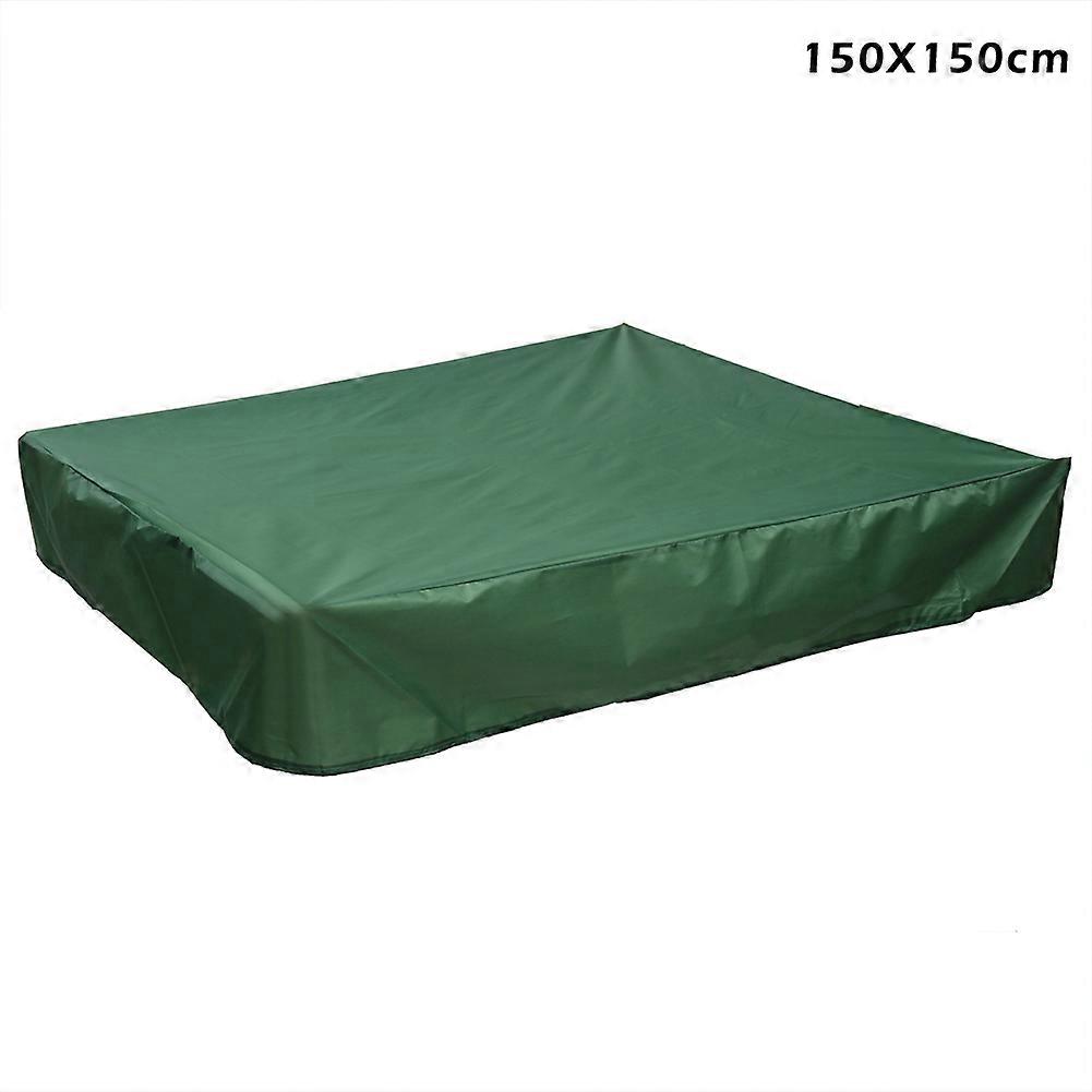 Dustproof Protection Sandbox Cover with Drawstring Waterproof Sandpit Pool Cover