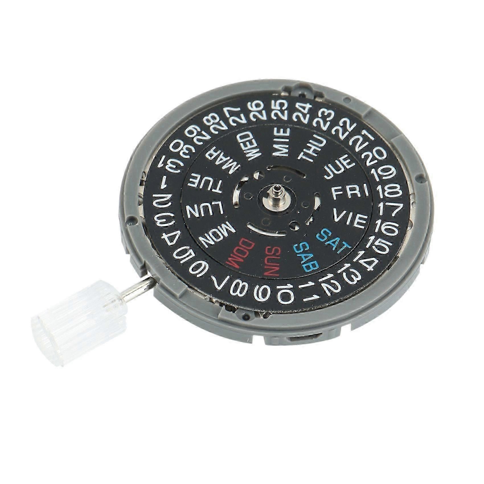 Nh36 English Date Week Automatic 3 Oclock Crown Watch Movement Mechanical Replacement Parts (haoyi
