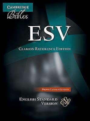 ESV Clarion Reference Bible Brown Calfskin Leather ES485:X