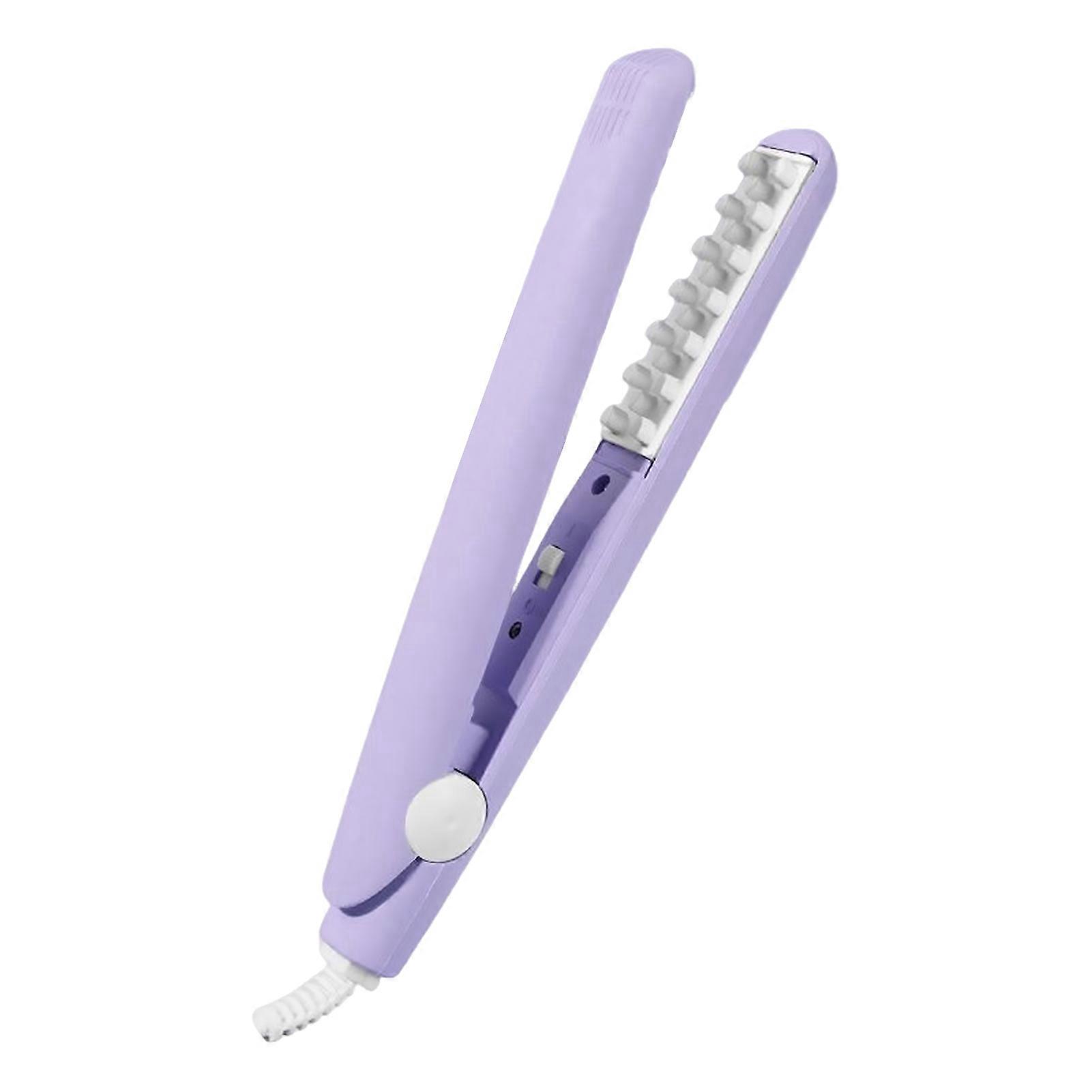 Mini Dual Purpose Curling Iron Multi-Functional Fast Heated Hair Curler for Short and All Hair Types