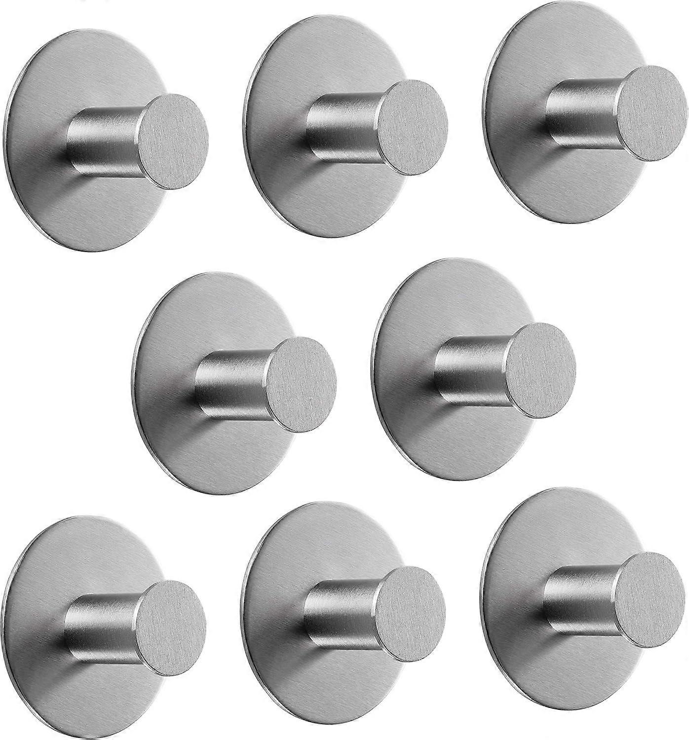 8pcs 304 stainless steel clothes hooks