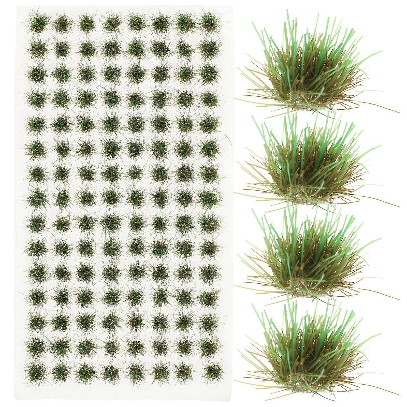 1 boîte Static Grass Tuft Model Miniature Railway Artificial Grass Tuft Miniature Gaming Terrain