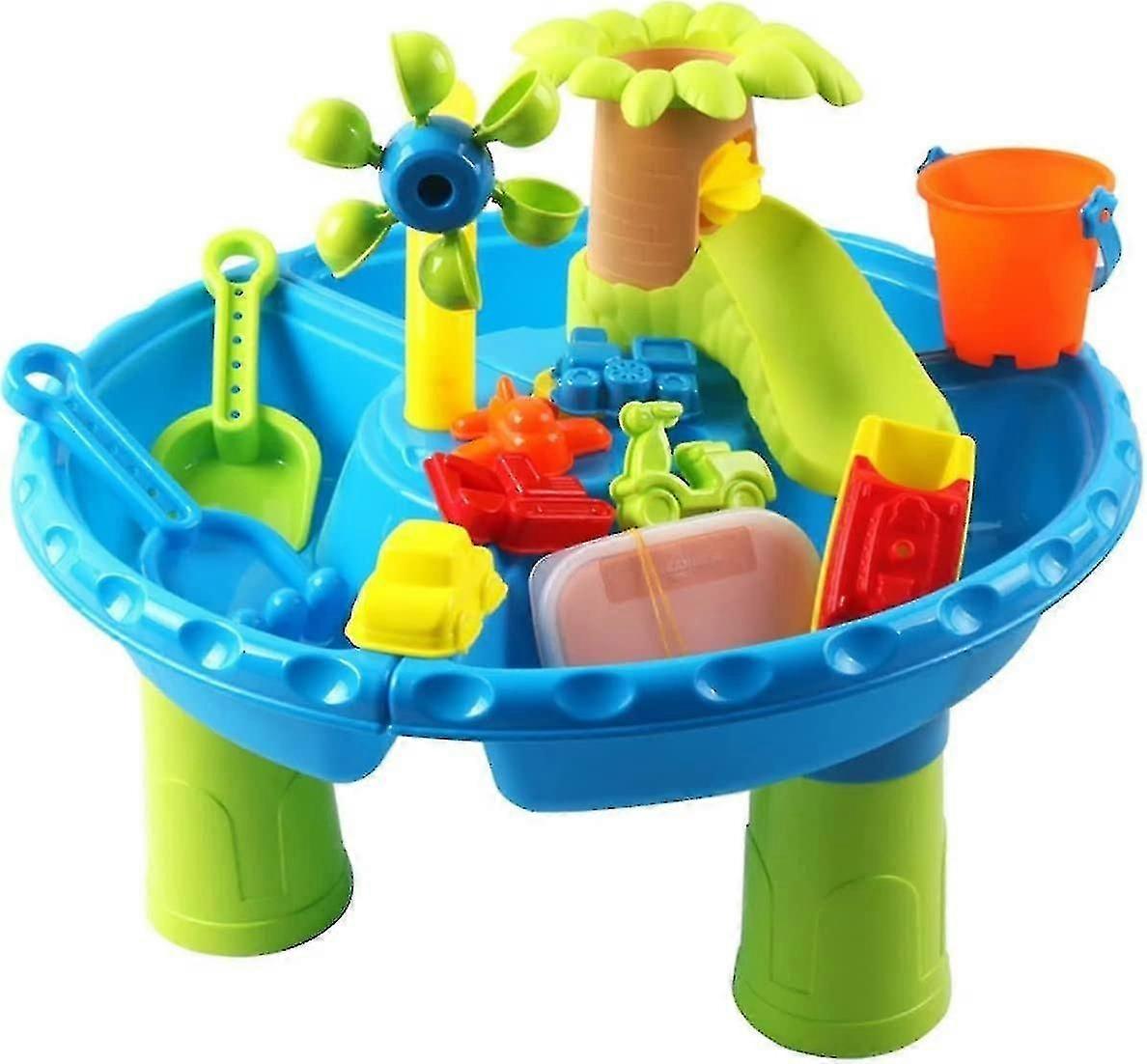 Sand And Water Table For Kids 3-in-1 Water Play Table Beach Toys Kids Water Playset Early Educationa