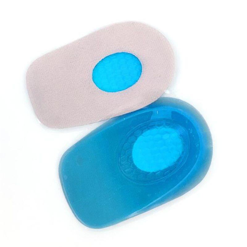 Soft Silicone Pads For Women Men Heel Cups Pads For Spur And Fascitis Plantar Pain Relief Gel Half Insoles For Shoes Inserts - Inserts