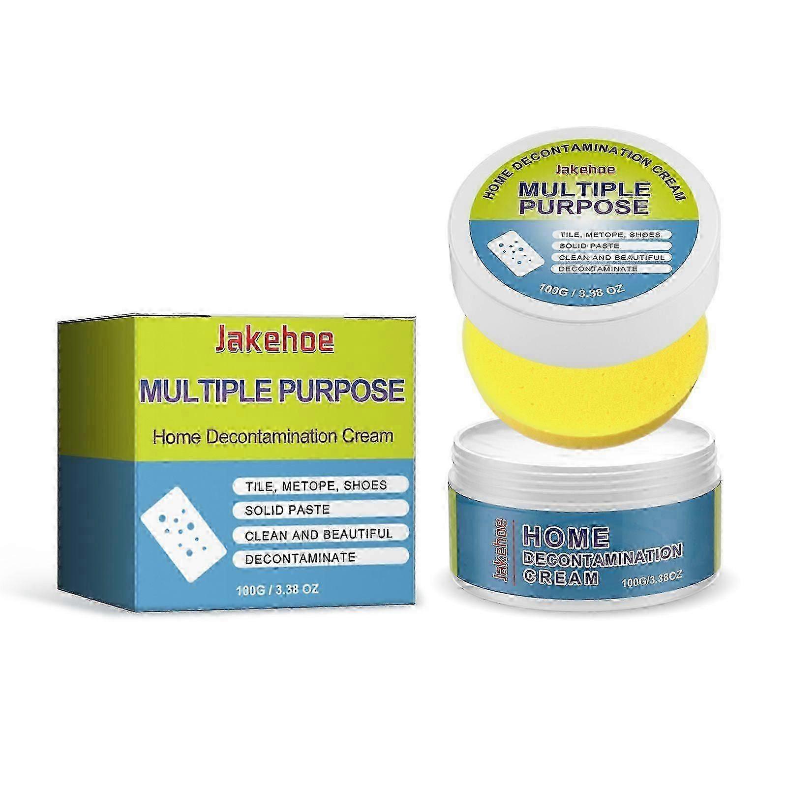 كريم إزالة التلوث المنزلي متعدد الأغراض ، غطاء موقد المطبخ كريم تنظيف مقياس البقع بالزيت الثقيل