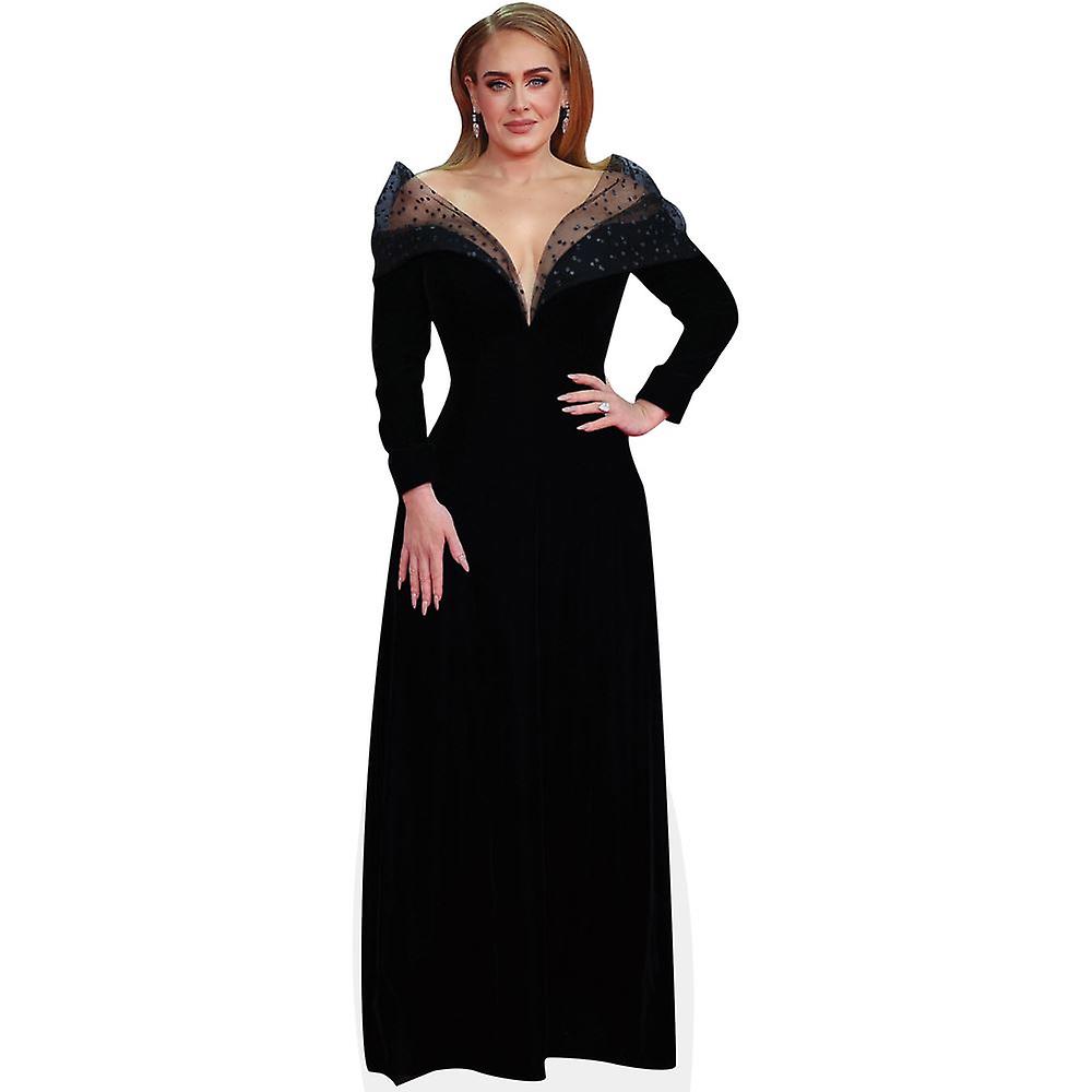 Adele (Long Dress) Cardboard Cutout (lifesize OR mini size). Standee. Stand Up.