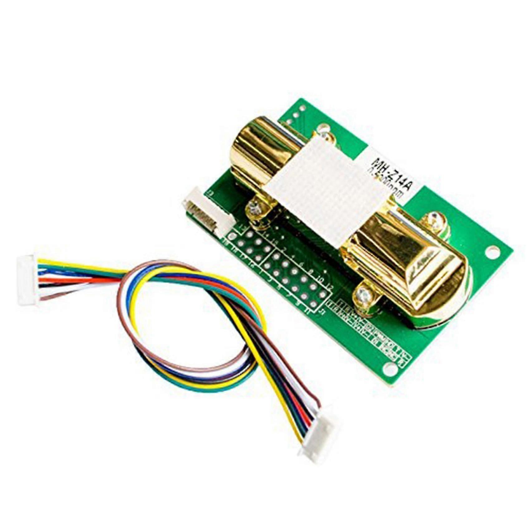 Infraröd koldioxidsensormodul Co2 -z14a seriell port Pwm analog utgång 0-5000ppm Spot