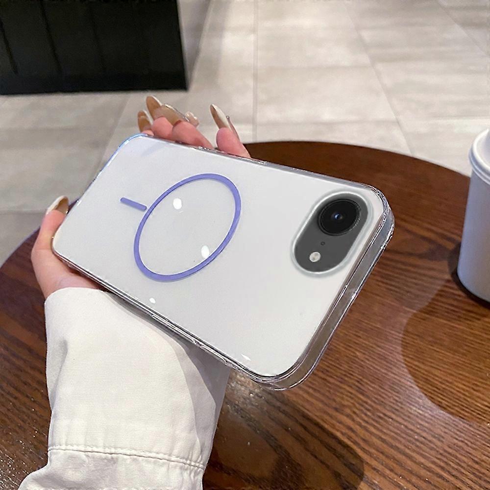 For iPhone 16e Case Compatible with MagSafe Clear Slim PC Phone Back Cover