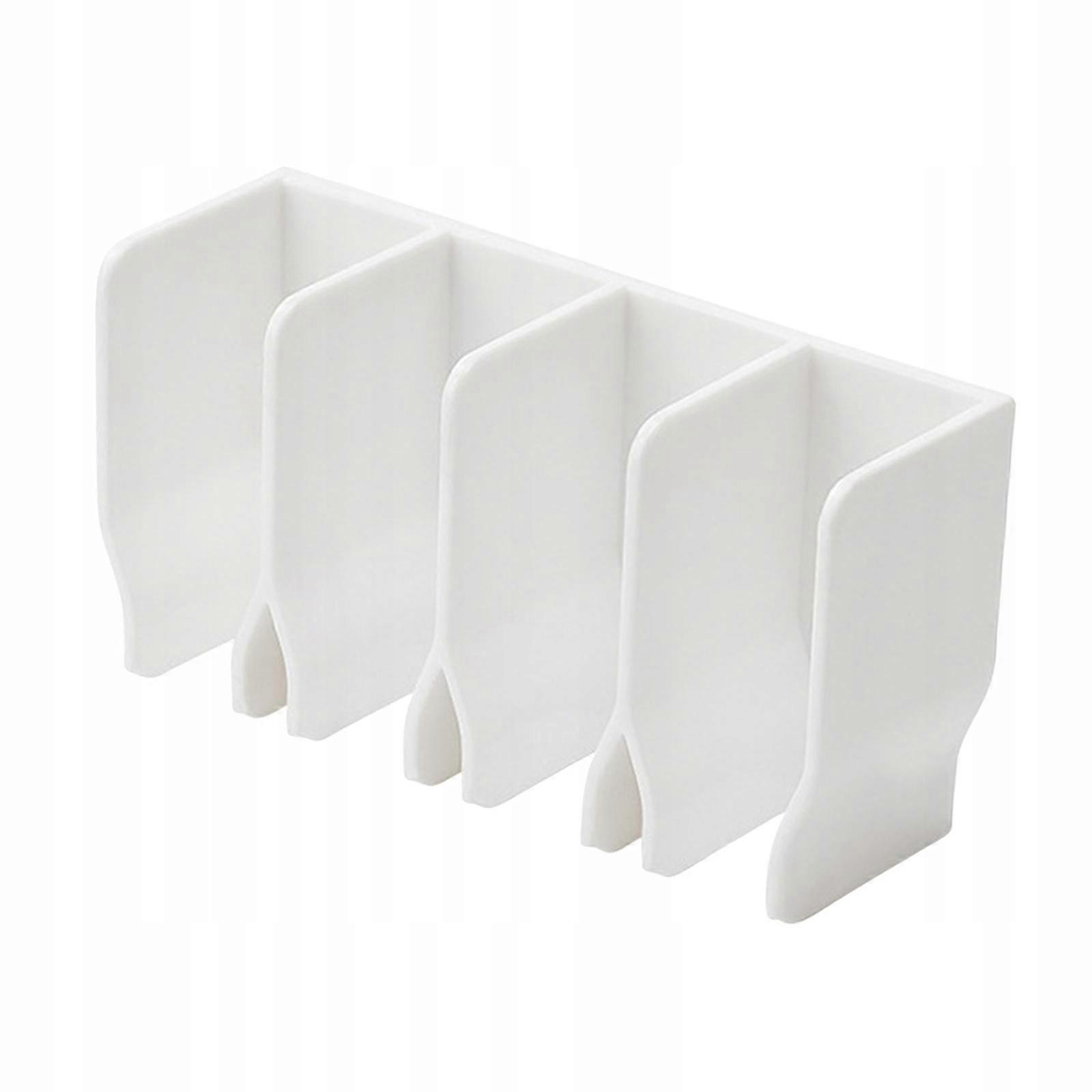 Toothpaste Holder Wall Mounted Space Saving White