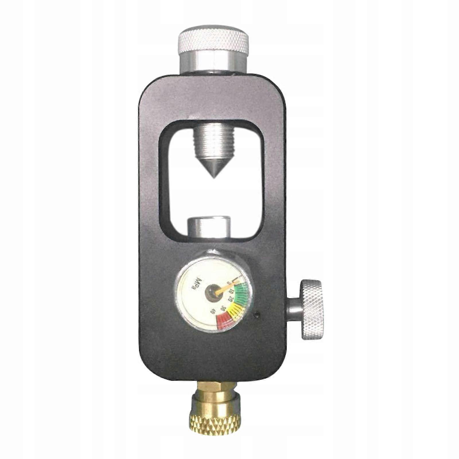 Cylinder With Valve Adapter For Filling The Air Tank Cylinder With