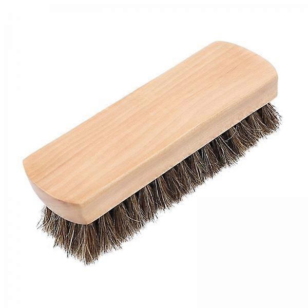 4x Leather Cleaning Brush Concaved Handle Boot Brush Large Shoe Brush Long