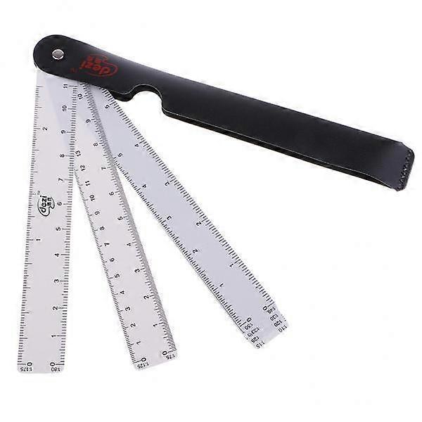 4-5pack 6 Folding Fan Shape Architects Scale Ruler For Graphics Multi Ratio