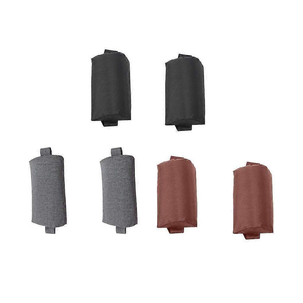 6Pcs Fabric Head Cushion Pillow Set for Beach Folding Recliner Leisure Chair