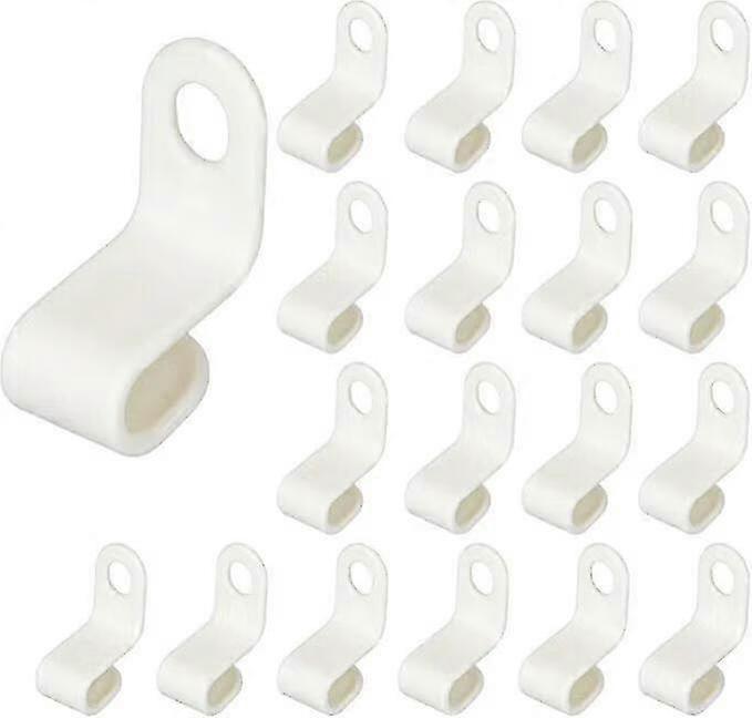 20pcs Plastic Multi-Layer Clothes Hanger Connector Hooks for Cascading Hanging Clips