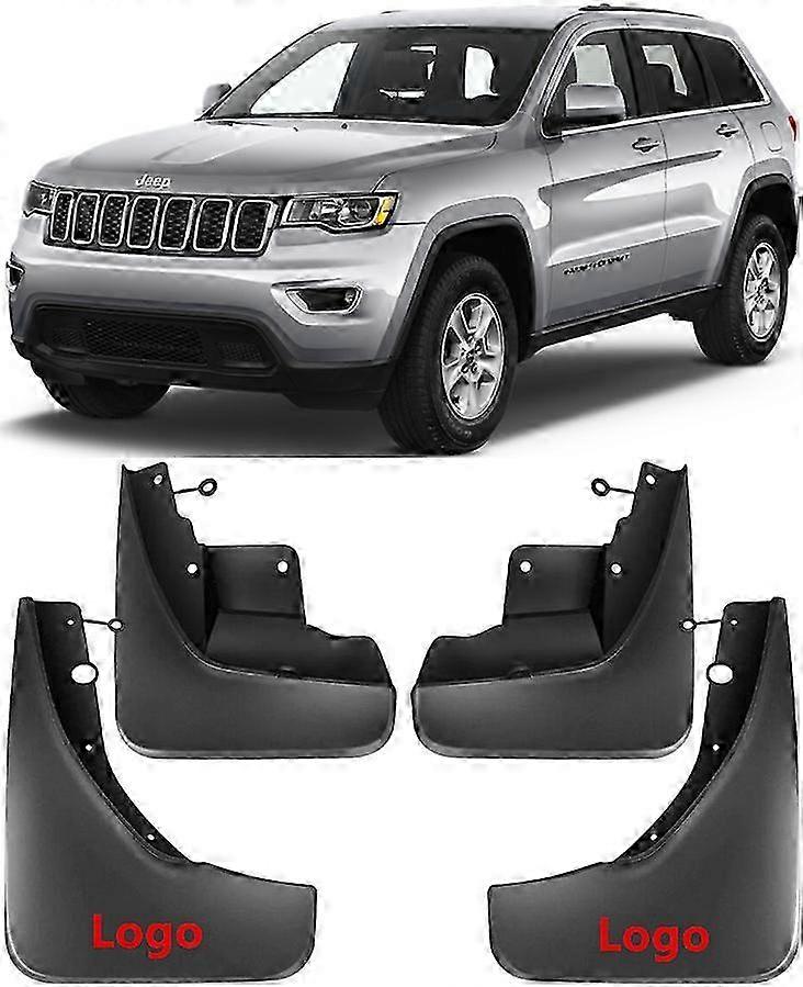 Original Front and Rear Splash Pads for 2011-2021 Jeep Grand Cherokee Models