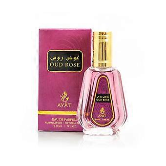 Eau de Parfum - Ayat Perfumes - Oud Rose - 50 ml - Blommiga noter - Orientalisk - Kryddig