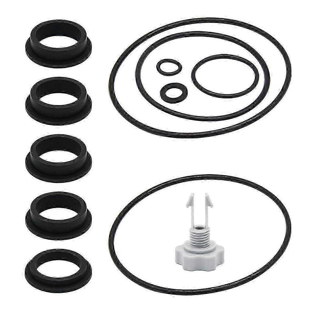 Replacement Set for Sand Filter Pumps, Air Release Valve & O-Rings-Yvan