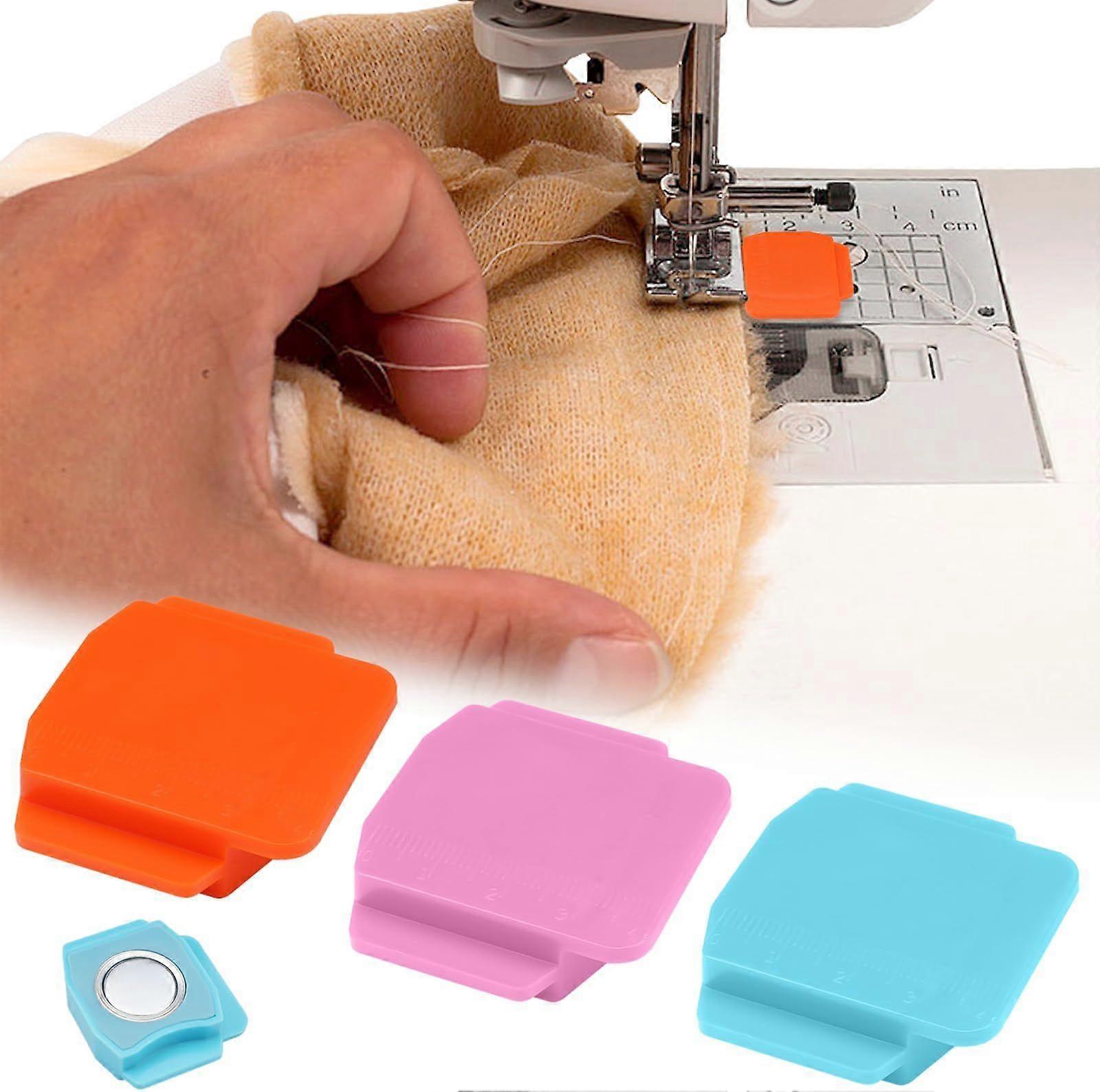 Pieces Magnetic Seam Guides, Multi-Function Polygonal Seam Guide, Magnetic Seam Guide for Sewing Machine, Polygonal Magnetic Seam Guide, Sewing Machin
