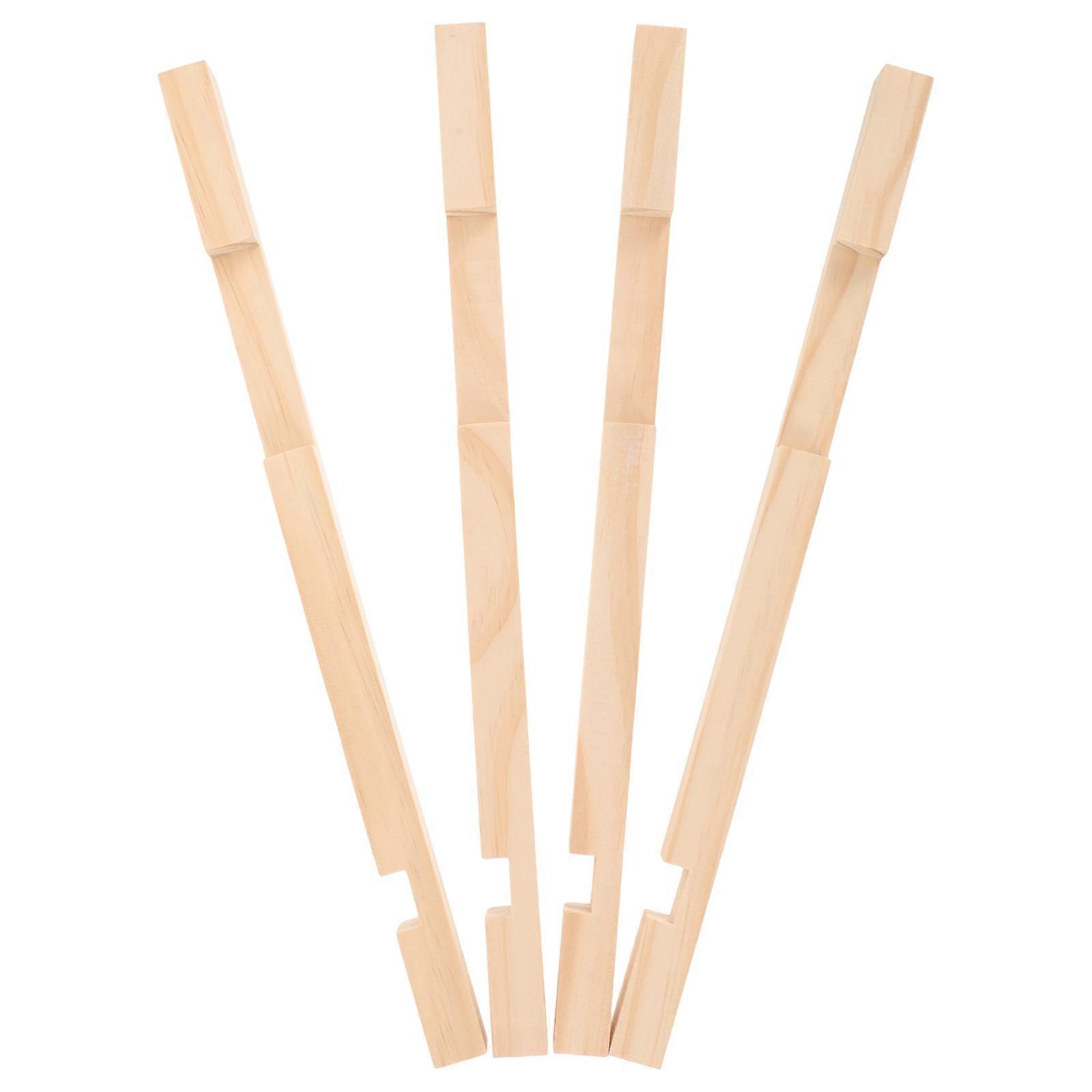 Bee Hive Reducer Beekeeping Accessory Control Ventilation Wood 37.5x1.9cm Beekeepers 4Pcs