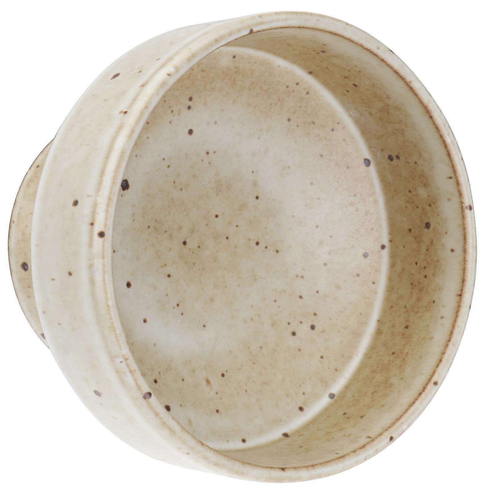 Creative Rustic Ceramic Serving Tray   Elegant Food Plate for Snacks, Cake, and Fruit, Smooth Design for Home and Party Use