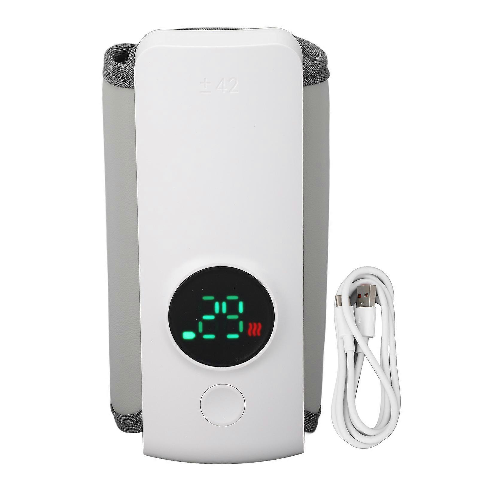 Portable Travel Bottle Warmer Wireless Infant Milk Heater Constant Temperature 6000mAh Battery Power Storage