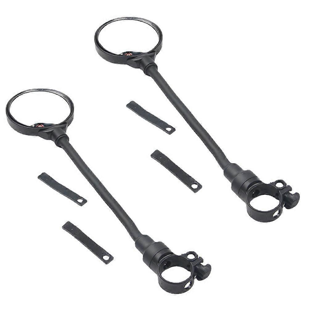 Ayarlanabilir Bisiklet Aynası Gidon Dikiz Net Görüş 37.3X8CM 2 Adet