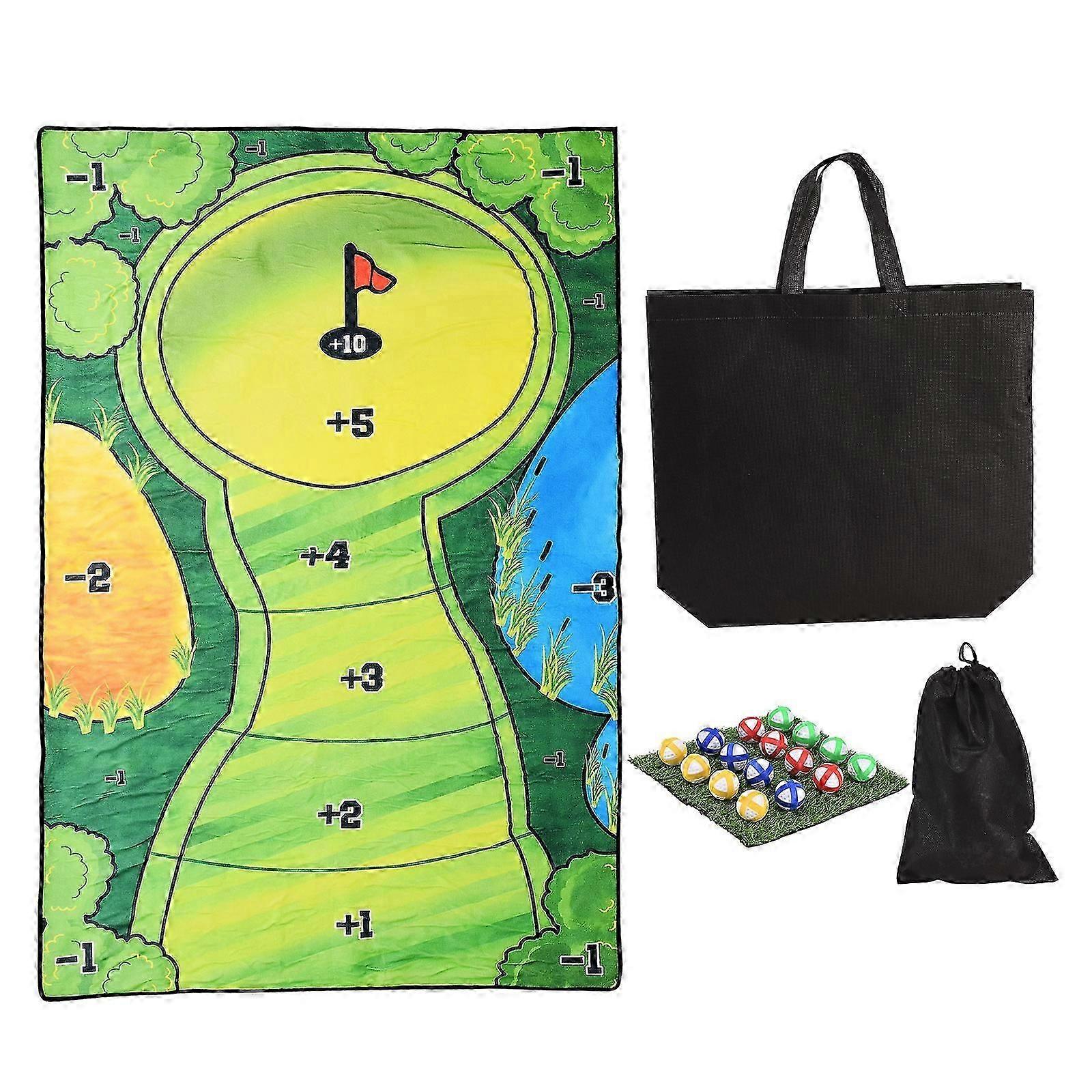 Golf Chipping Game Set: Easy to Store & Perfect for Compact Space