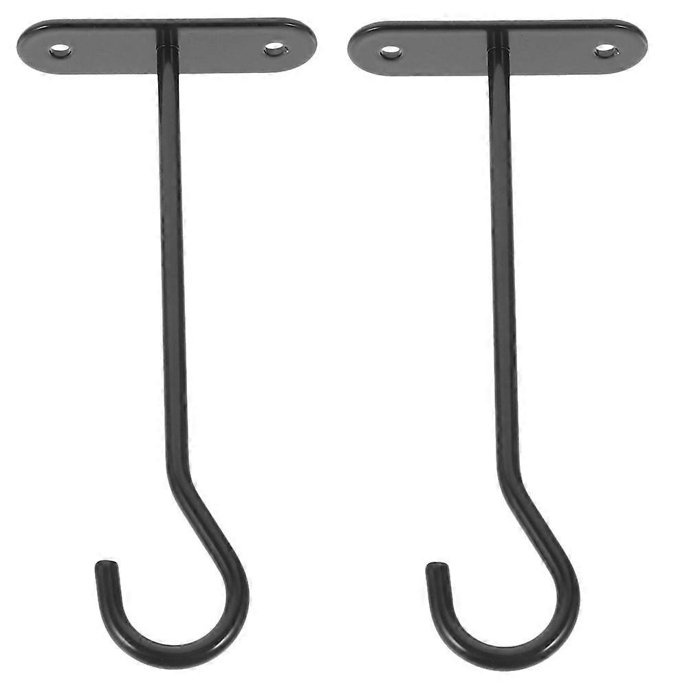 2 Sets Ceiling Planter Hooks Wall Mount Plants Hooks Multi-function Plants Hooks Ceiling Hooks