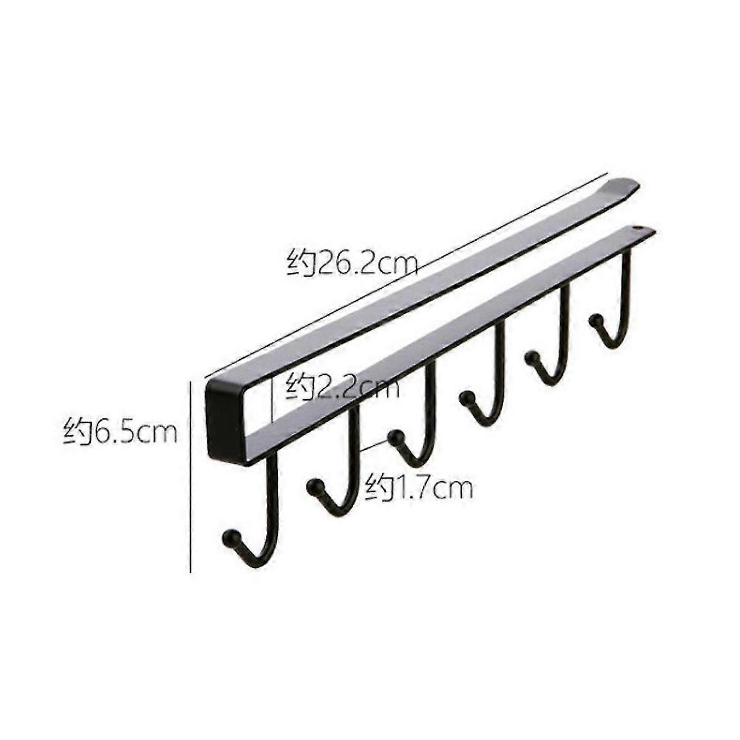 Storage Rack Multi-function Under Cabinet Kitchen Metal Hook Organizer Holder For Kitchen Home