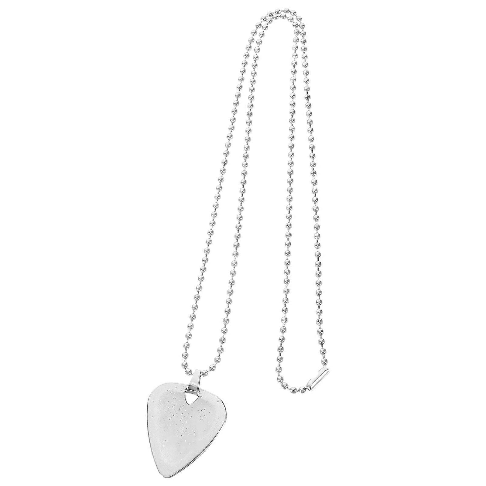 It looks like your message got cut off, but expand or refine the product title or description for a **guitar pick necklace**. Here's a polished and