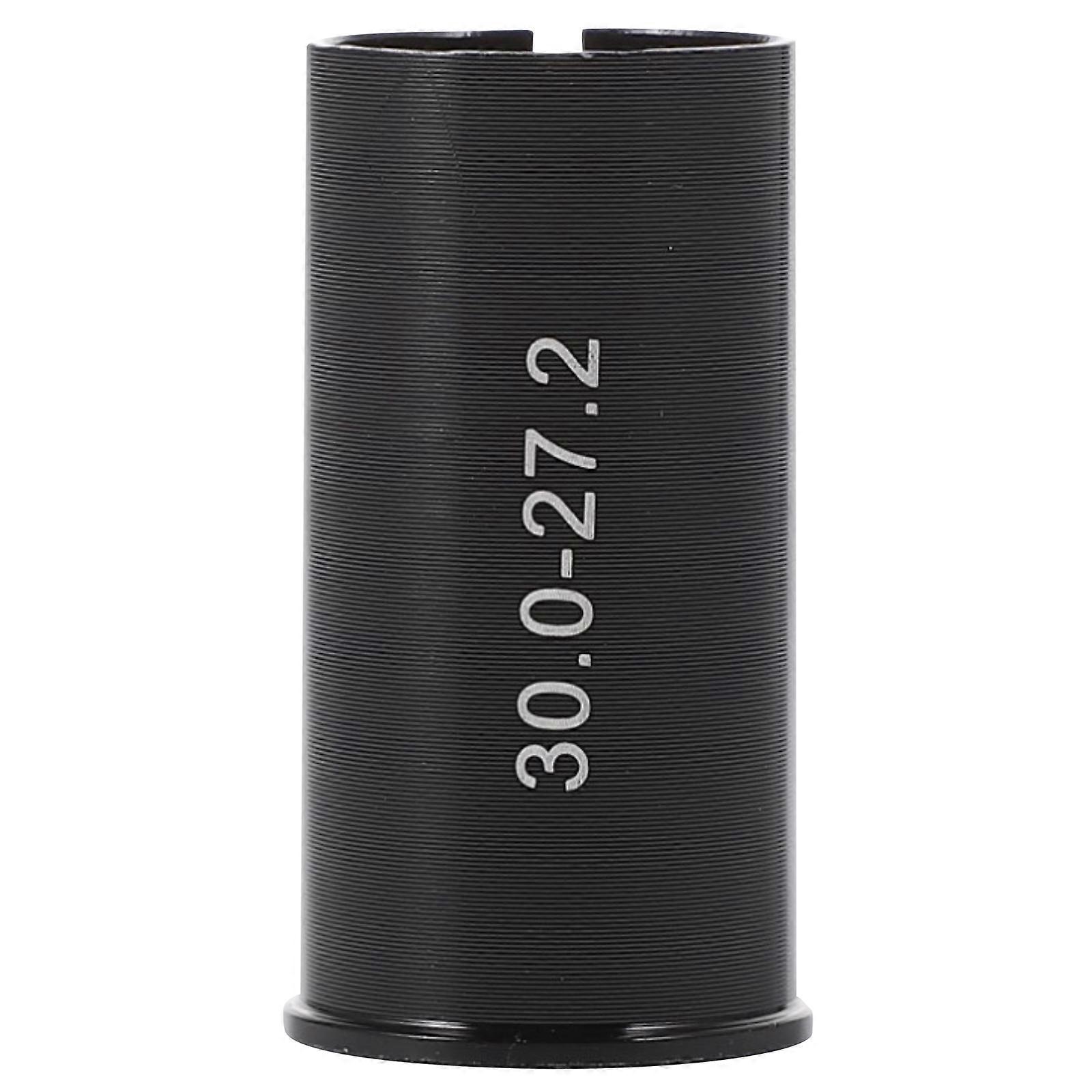 Bike Seatpost Tube Adapter Aluminum Alloy Bike Seat Post Adapter 30.0 to 27.2 Cylindrical Cyclists Riding 1Set