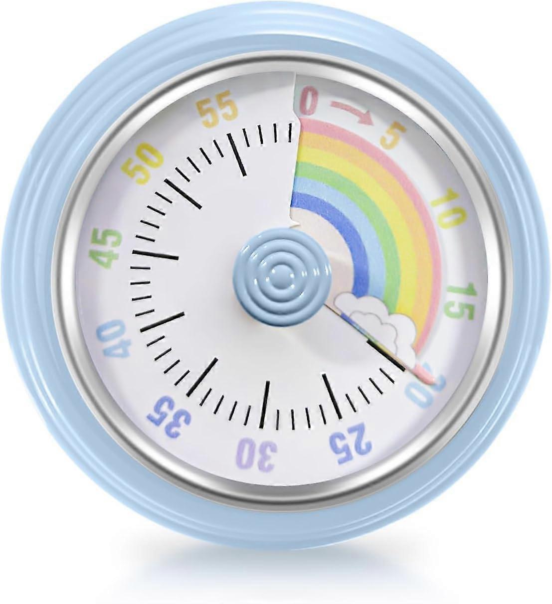 1 piece visual timer, magnetic kitchen timer, battery free