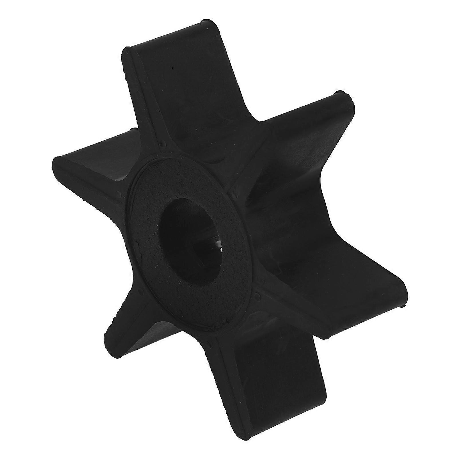 Rubber Marine Impeller For Boat Water Pump Replacement Utility Applications 2.3X2.3X0.6in Wear Resistant 1Pack