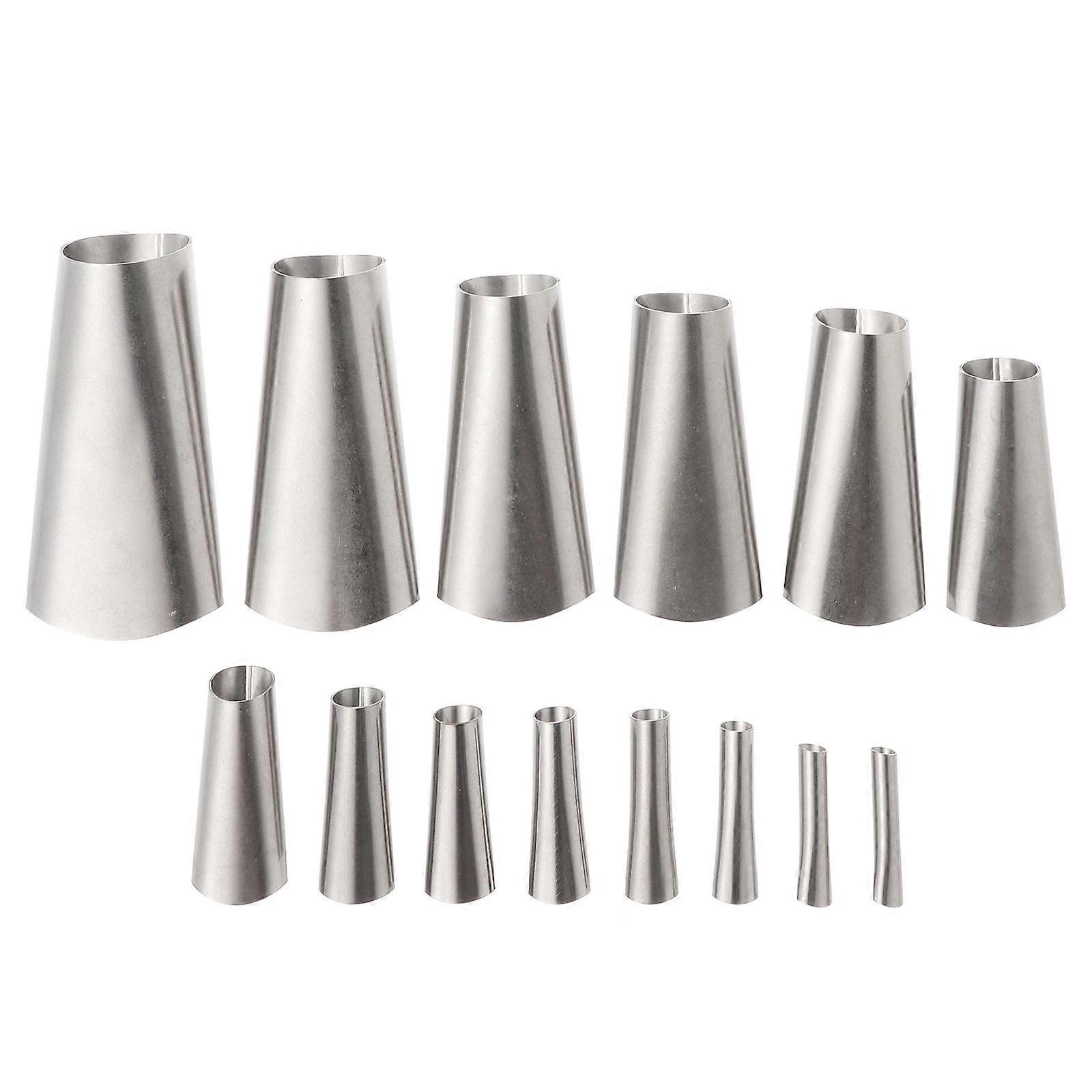 Caulking Nozzle Kit Durable Sealant Caulking Tool for Silver 14Set
