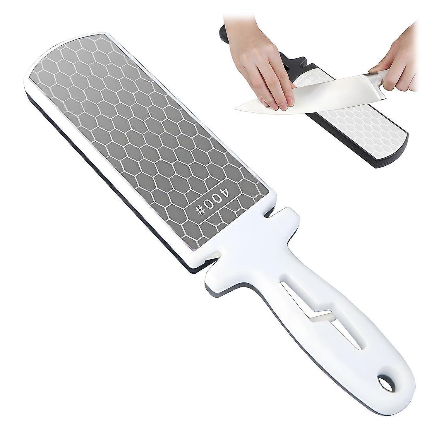 Diamond Sharpening Stone 400/1000 Grit Diamond Knife Sharpener, Hunting, Garden Tool Sharpener, Outdoor And Kitchen