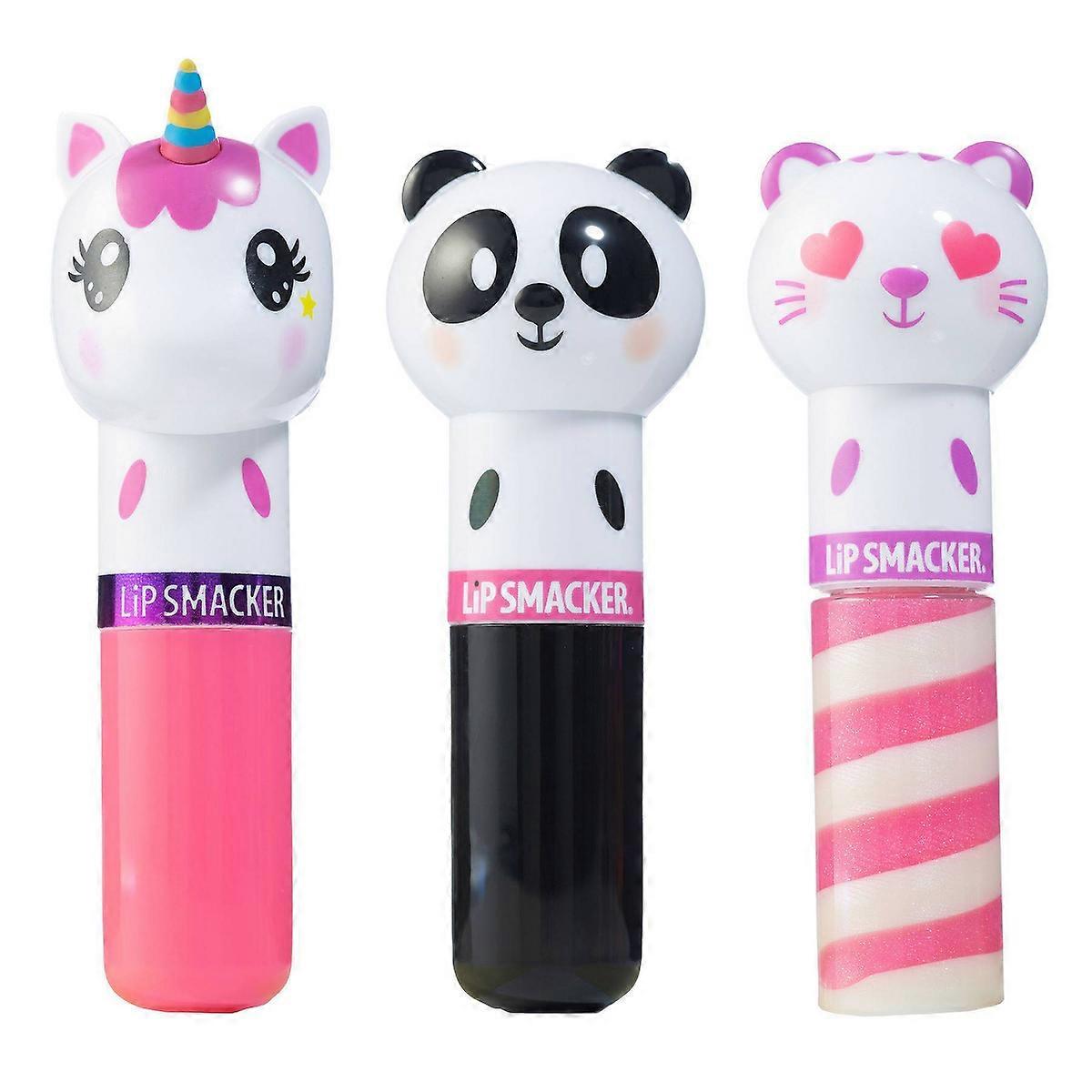 Balsam do ust Lip Smacker Lippy Pal - Jednorożec/panda/kociak - 0.54 uncji/3 szt.