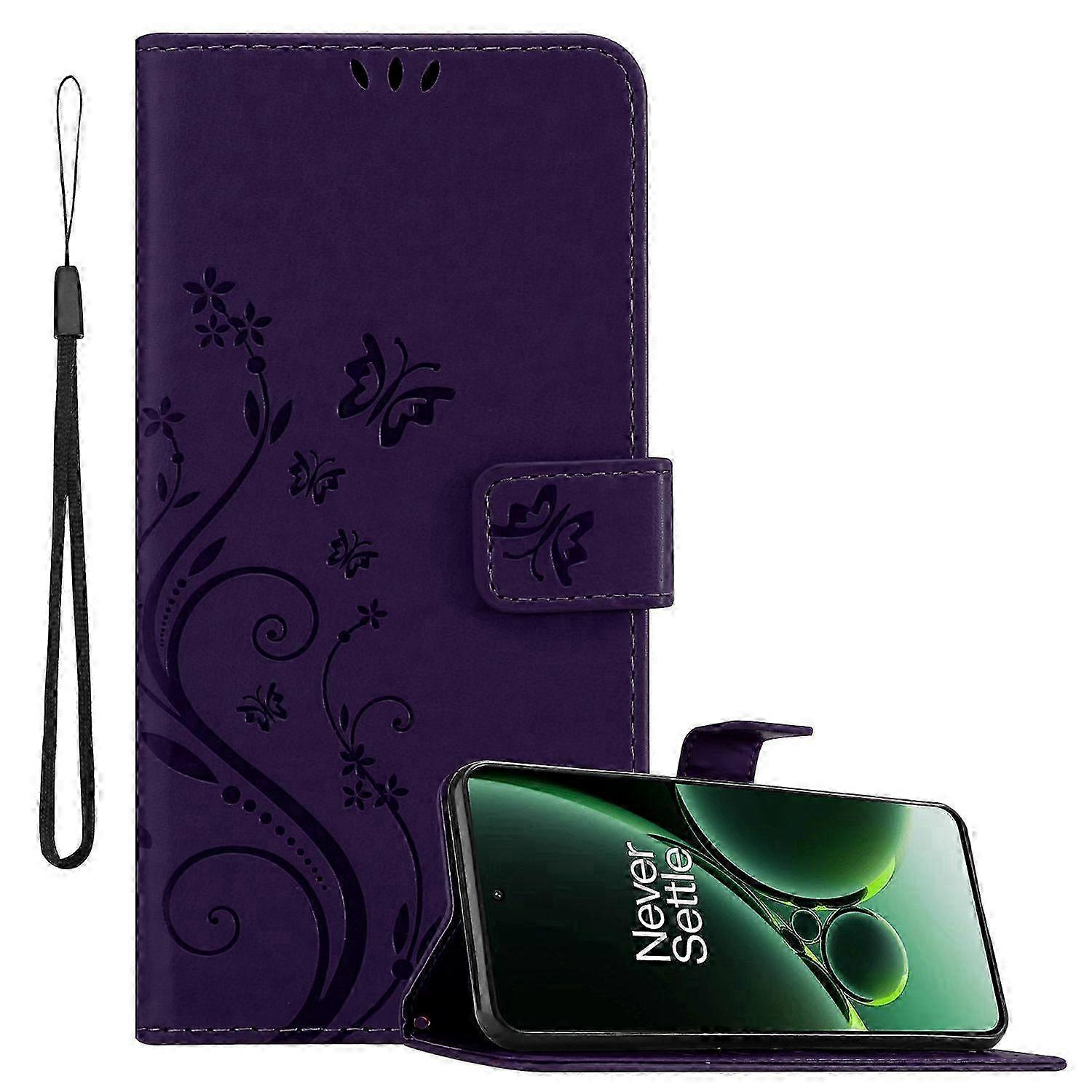 Protective Case for Suitable Brand Nord 3 5G - Featuring Floral Print and Convenient Card Slot