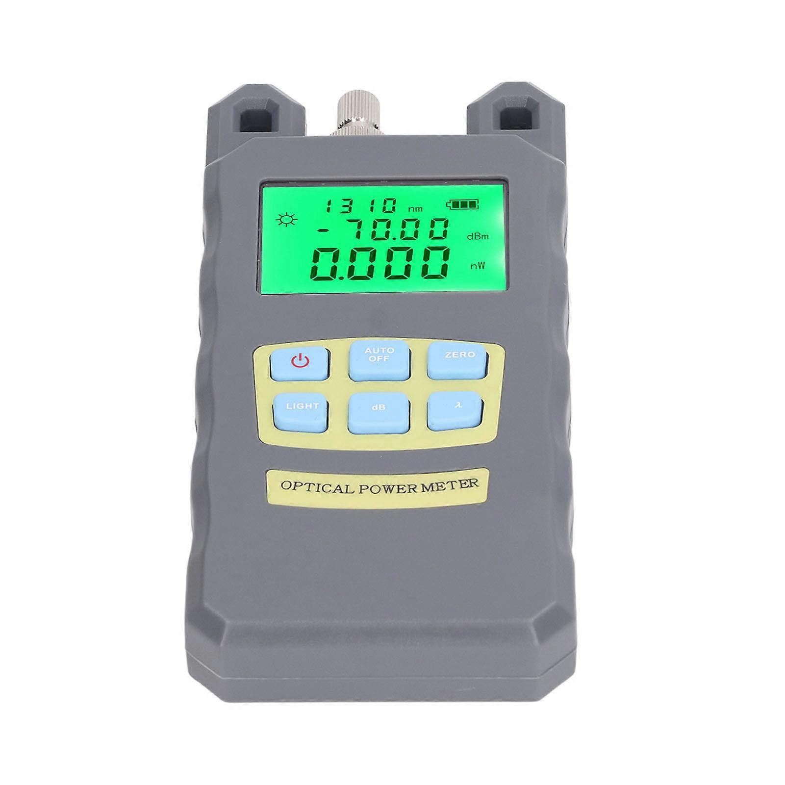 Fiber Optic Tool Kit with Optical Power Meter Adapter Fiber Cleaver Plier Stripper Assembly Termination Tool 