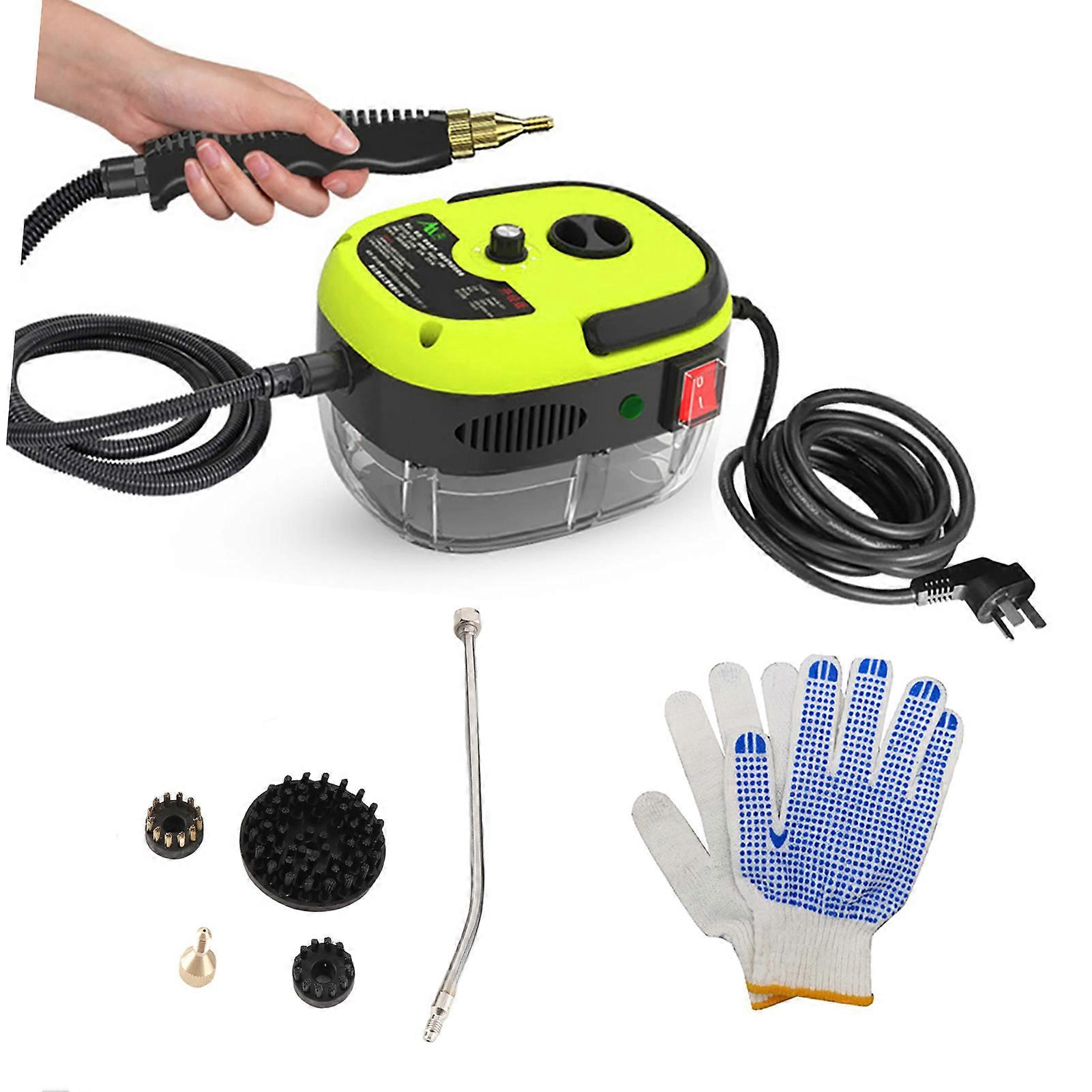 Pulitore a vapore portatile 1500W ad alta potenza 6 velocità regolabile pratico pulitore a vapore per frigorifero da cucina