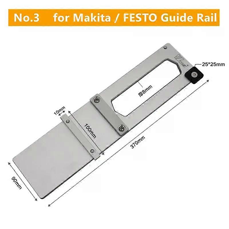 90 Right Angle Guide Rail Clamp Woodworking Electric Circular Saw Track Angle Cutting Board Auxiliary Tool for Festo and Makita