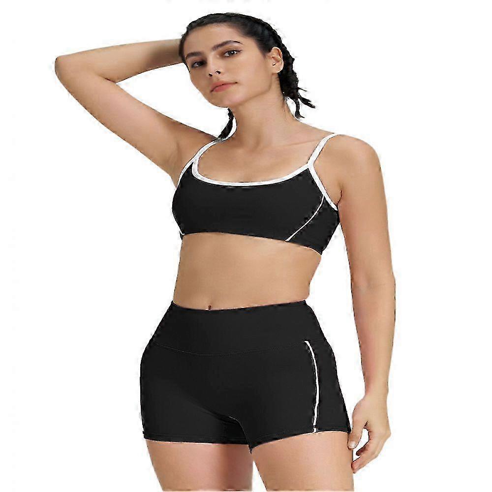 Comfortable and stylish yoga shorts set for an active lifestyle - ideal for yoga enthusiasts and fitness lovers