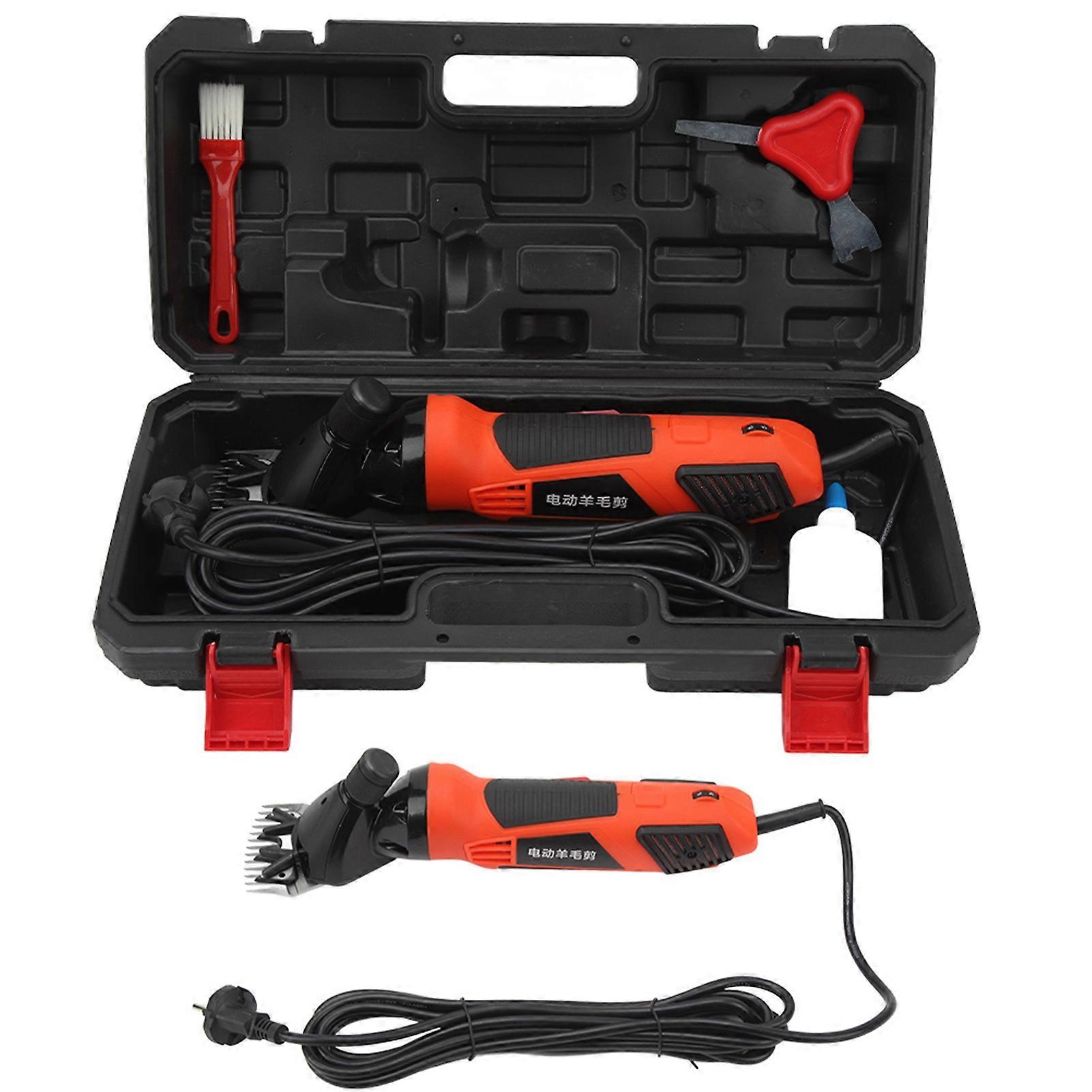 Electric Sheep Clipper 6‑Speeds Grooming Shear Scissors Power Tool 1000W