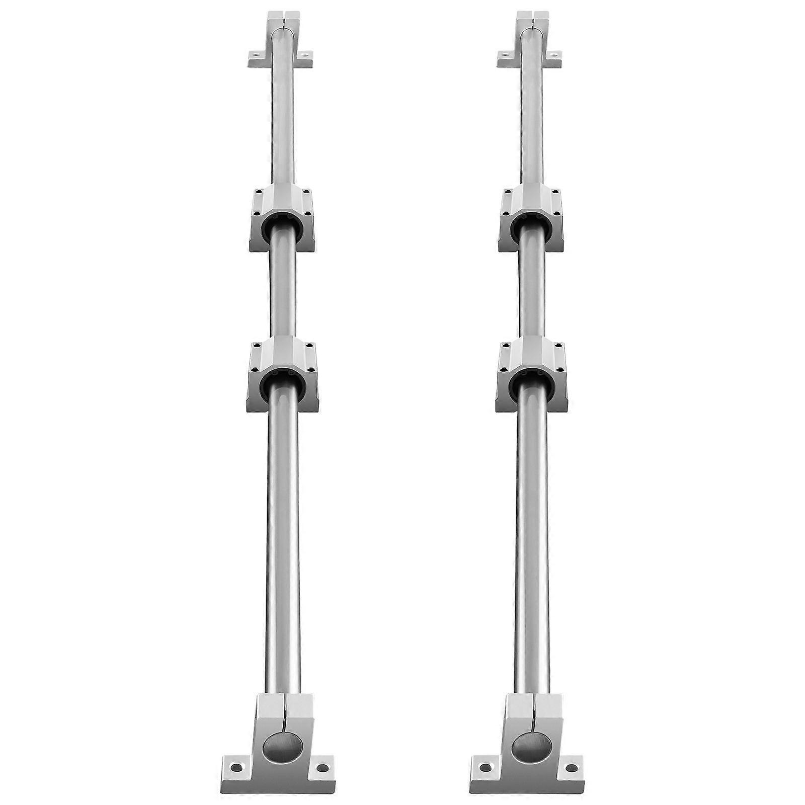 Linear Guide Rail Set, SFC20 1000mm, Linear Rails and Bearings Kit for Automated Machines CNC DIY Project