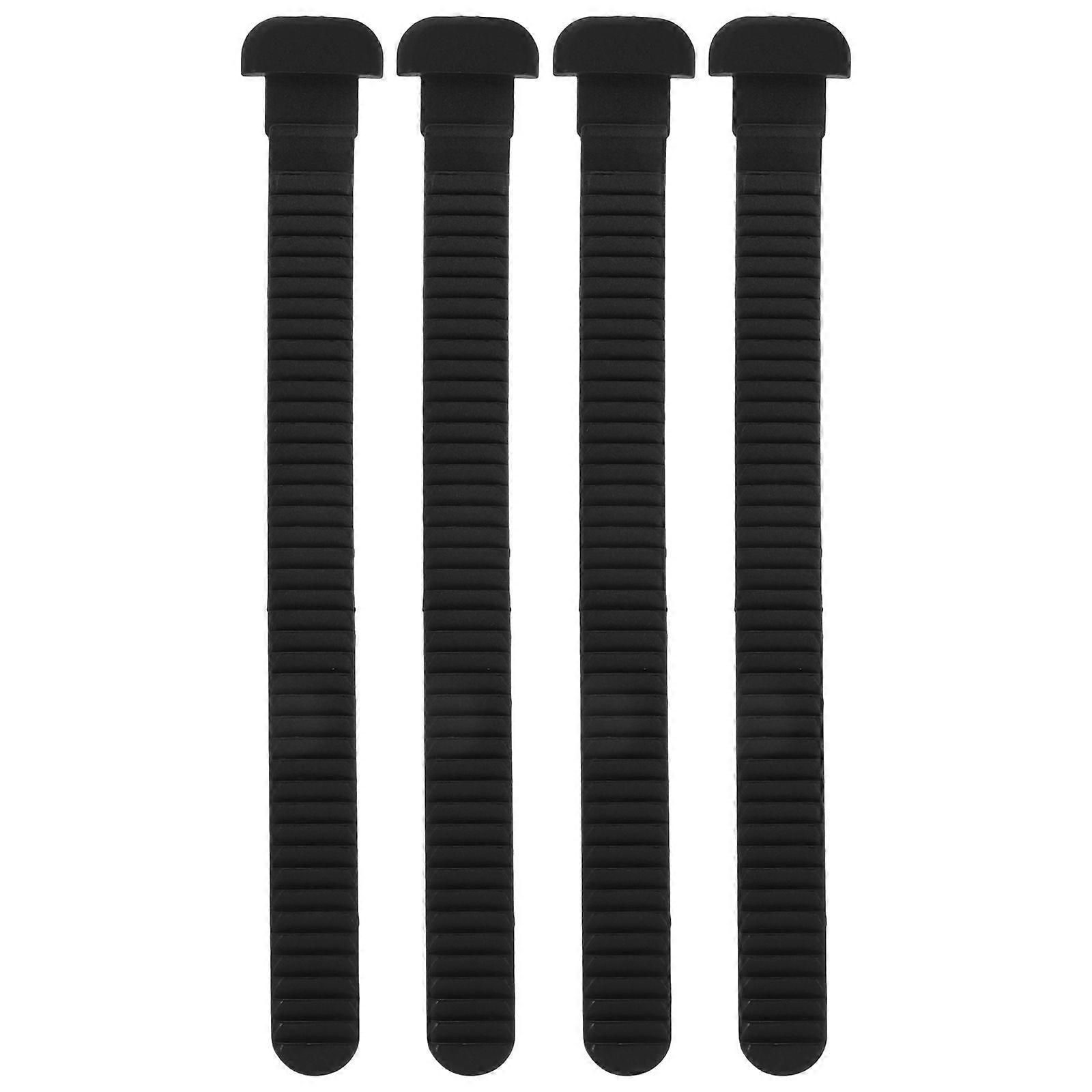 4Pcs Roller Skates Energy Belt Fixing Strap Adjustable Spider Buckle Strap for Ice Skates Snowboard Binding Ladder Straps Replacement