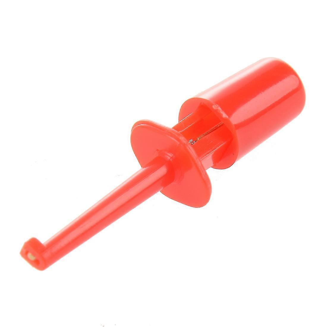 SODIAL(R) Red Multimeter Lead Wire Test Hooks Clip Set 10 Pcs Edition 0710