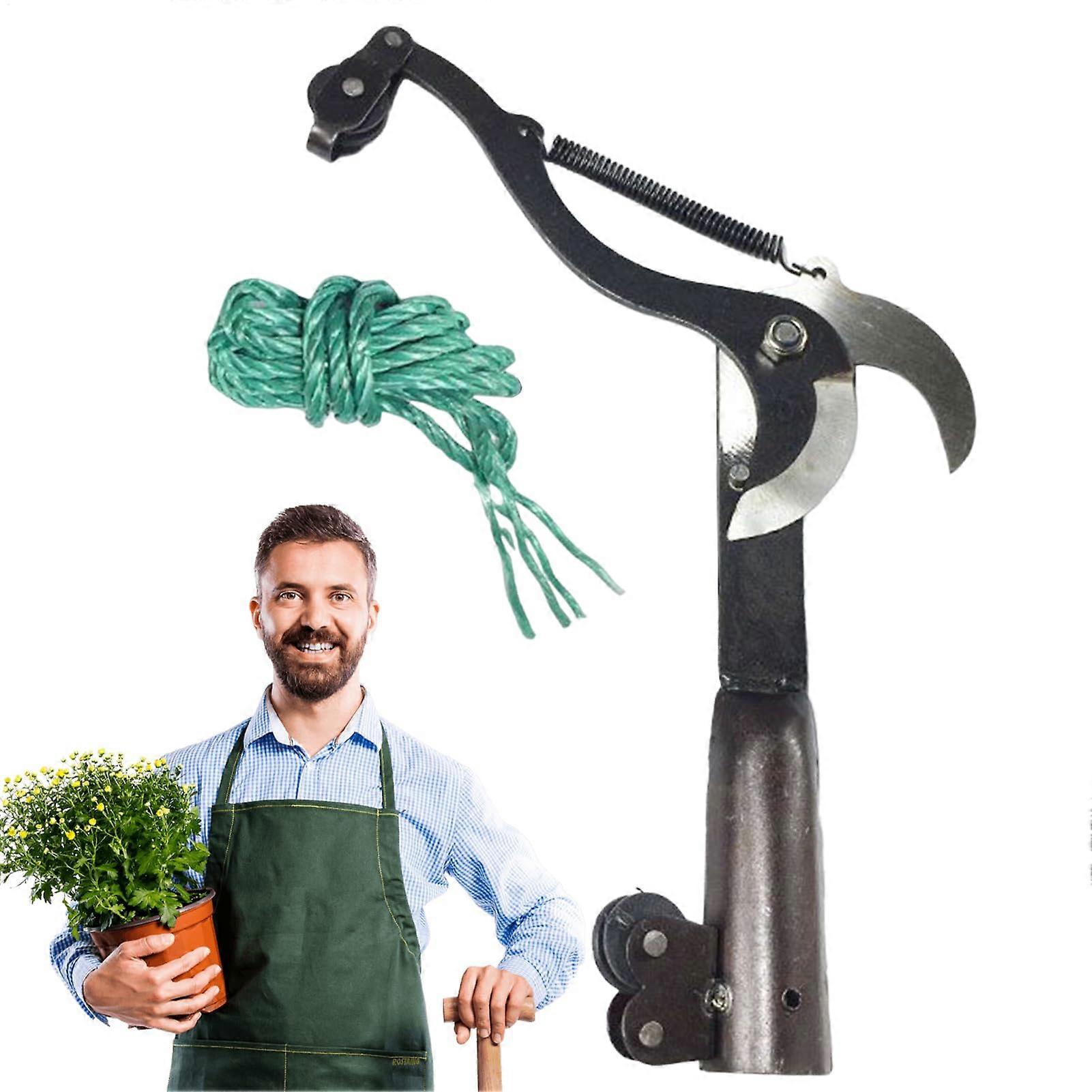 Pruning Shears Steel Construction With Precision Cut And Ergonomic Handle Bonsai Tool For Garden And Fruit Trees Black