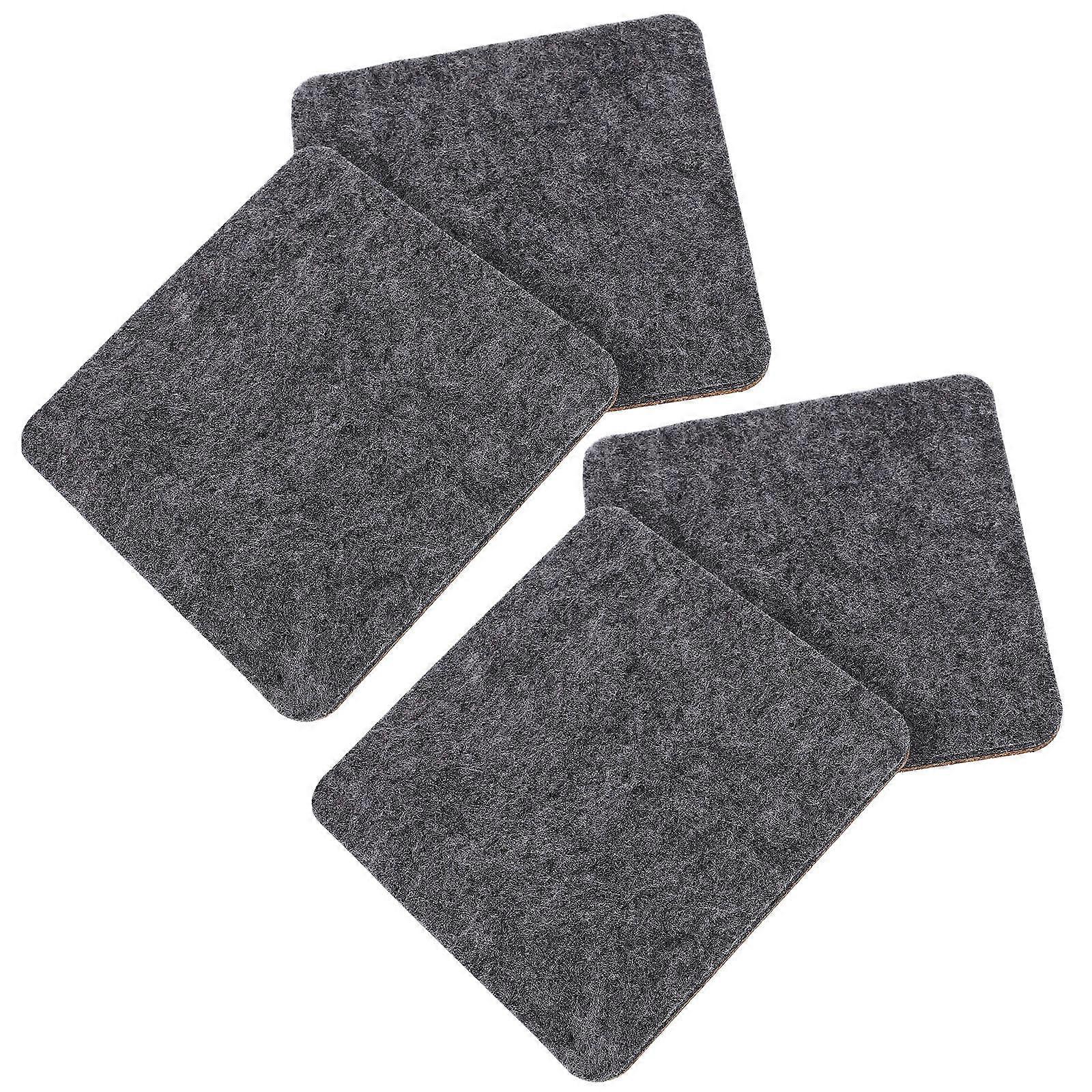 Here's a refined and engaging product description for your **4pcs Stylish Felt Coasters Heat Resistant Cup Mats**:

 

**4pcs Stylish Felt Coasters –
