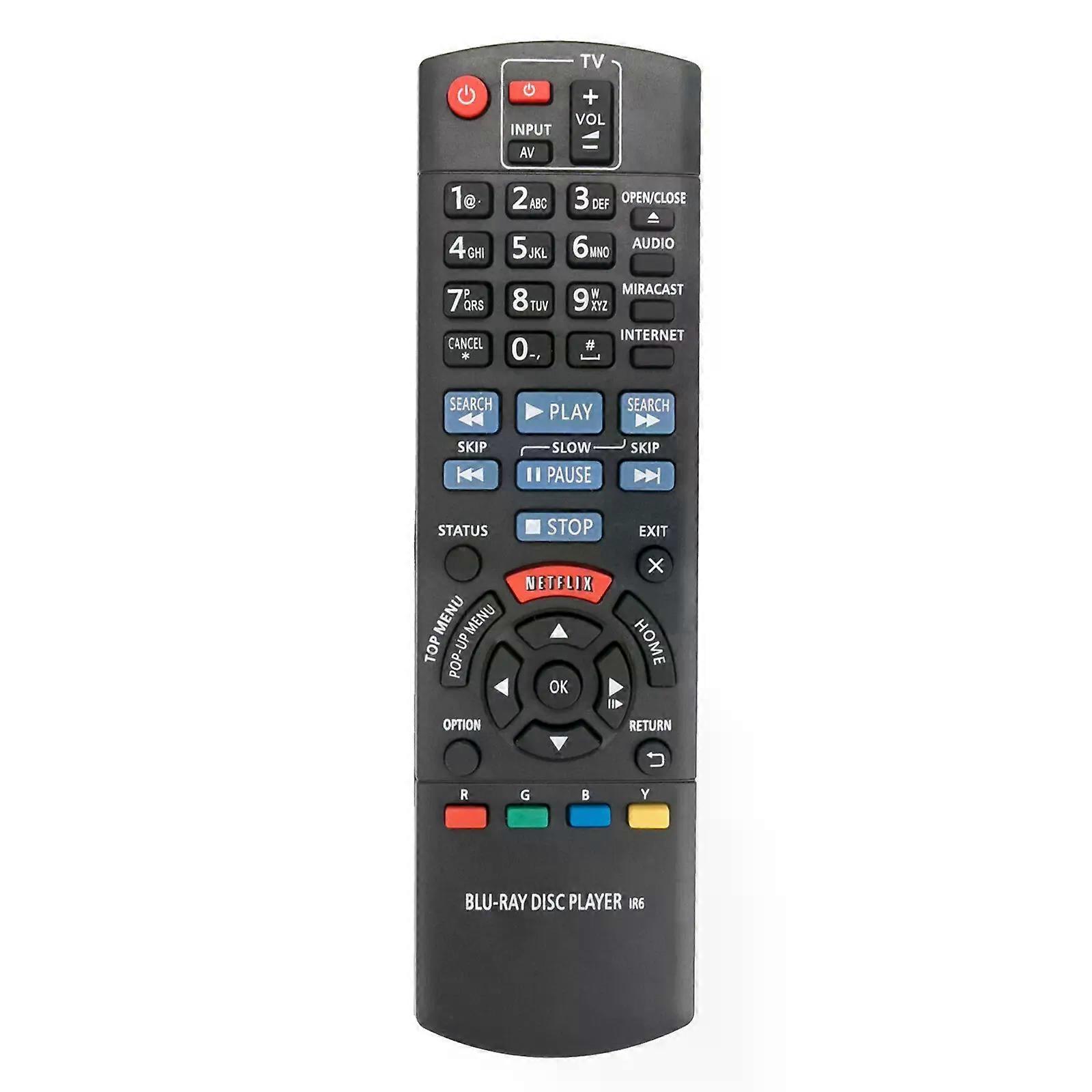 New Remote N2QAYB000874 For Panasonic DMP-BDT130 DMP-BDT225 DMP-BDT230