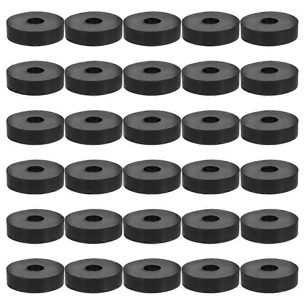 30pcs Rubber Grommets for Vibration Isolation, Heavy Duty Washers for Machinery Noise Reduction, Rubber Pads for Fans and Equipment